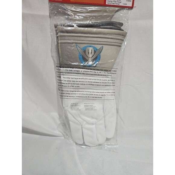 New Power Rangers Super Megaforce Child Costume Gloves Perfect for Cosplay - Picture 5 of 5